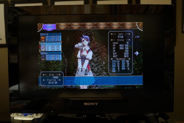 Video from PSP game.